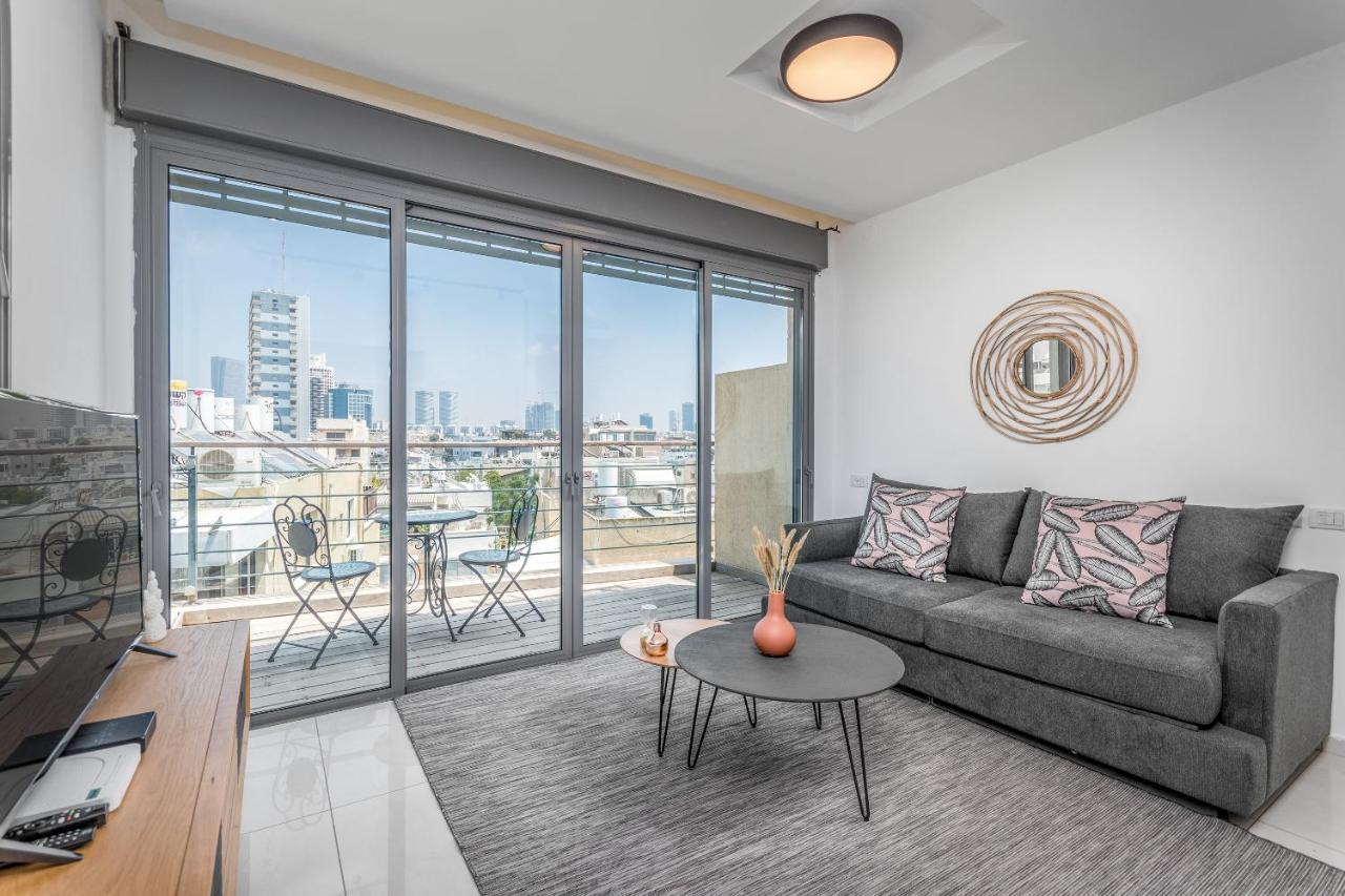 Superb 1,5 Bdr W Balcony Close To The Beach Tel Aviv Luaran gambar