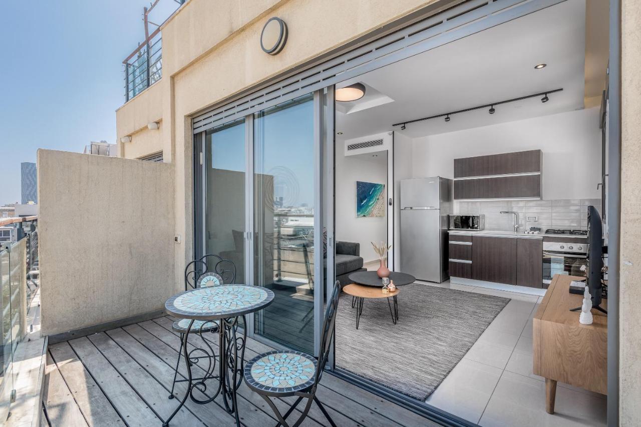 Superb 1,5 Bdr W Balcony Close To The Beach Tel Aviv Luaran gambar